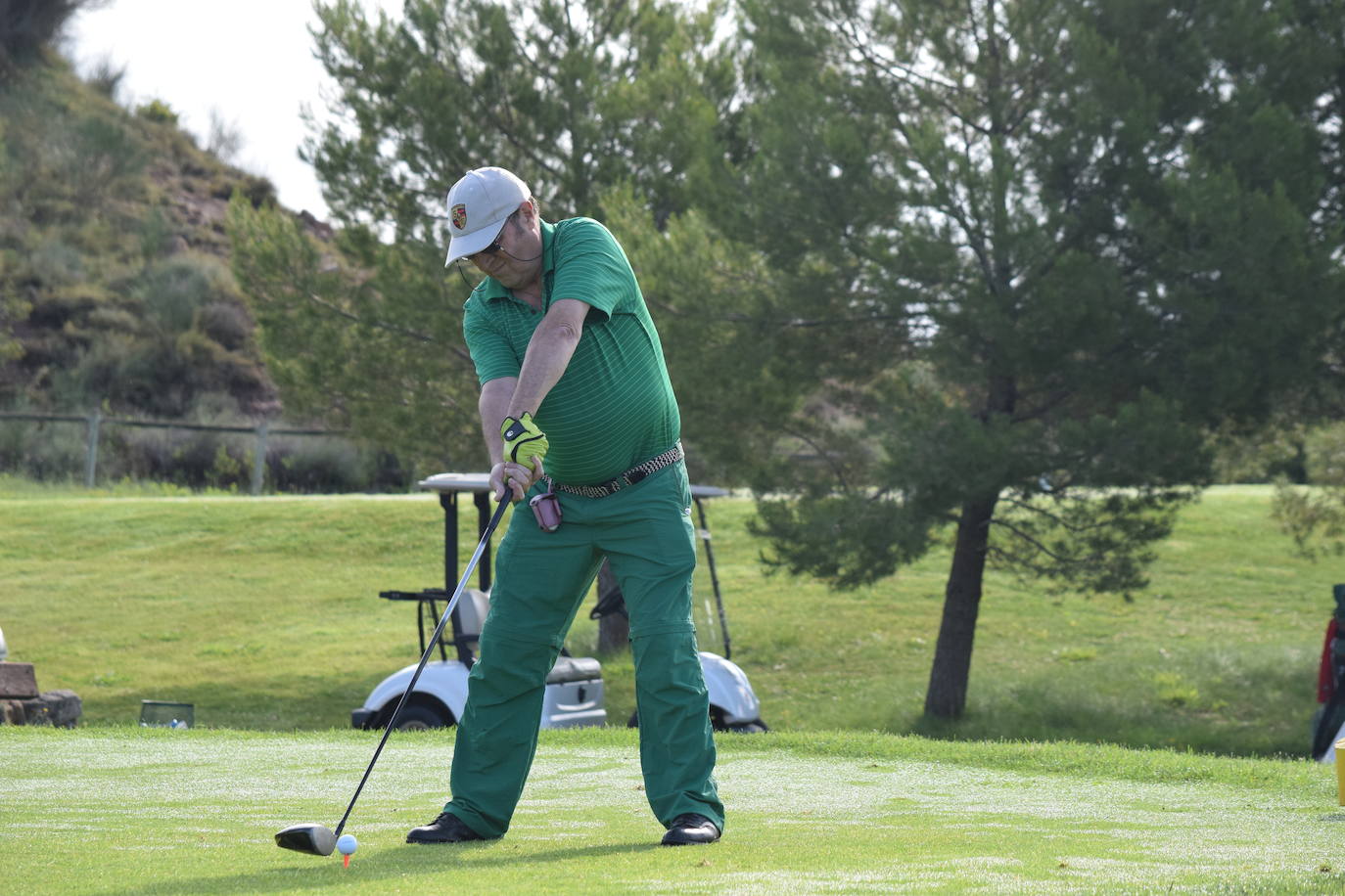 Los participantes en el torneo Bodegas Ontañón de la Liga de Golf y Vino disfrutaron de un gran día de golf en El Campo de Logroño.