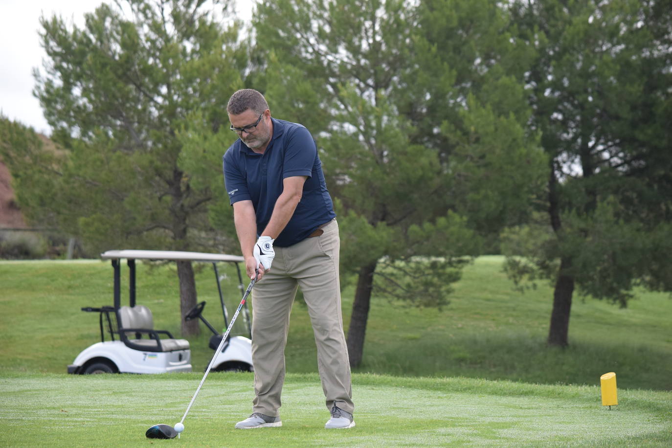 Los participantes en el torneo Bodegas Ontañón de la Liga de Golf y Vino disfrutaron de un gran día de golf en El Campo de Logroño.