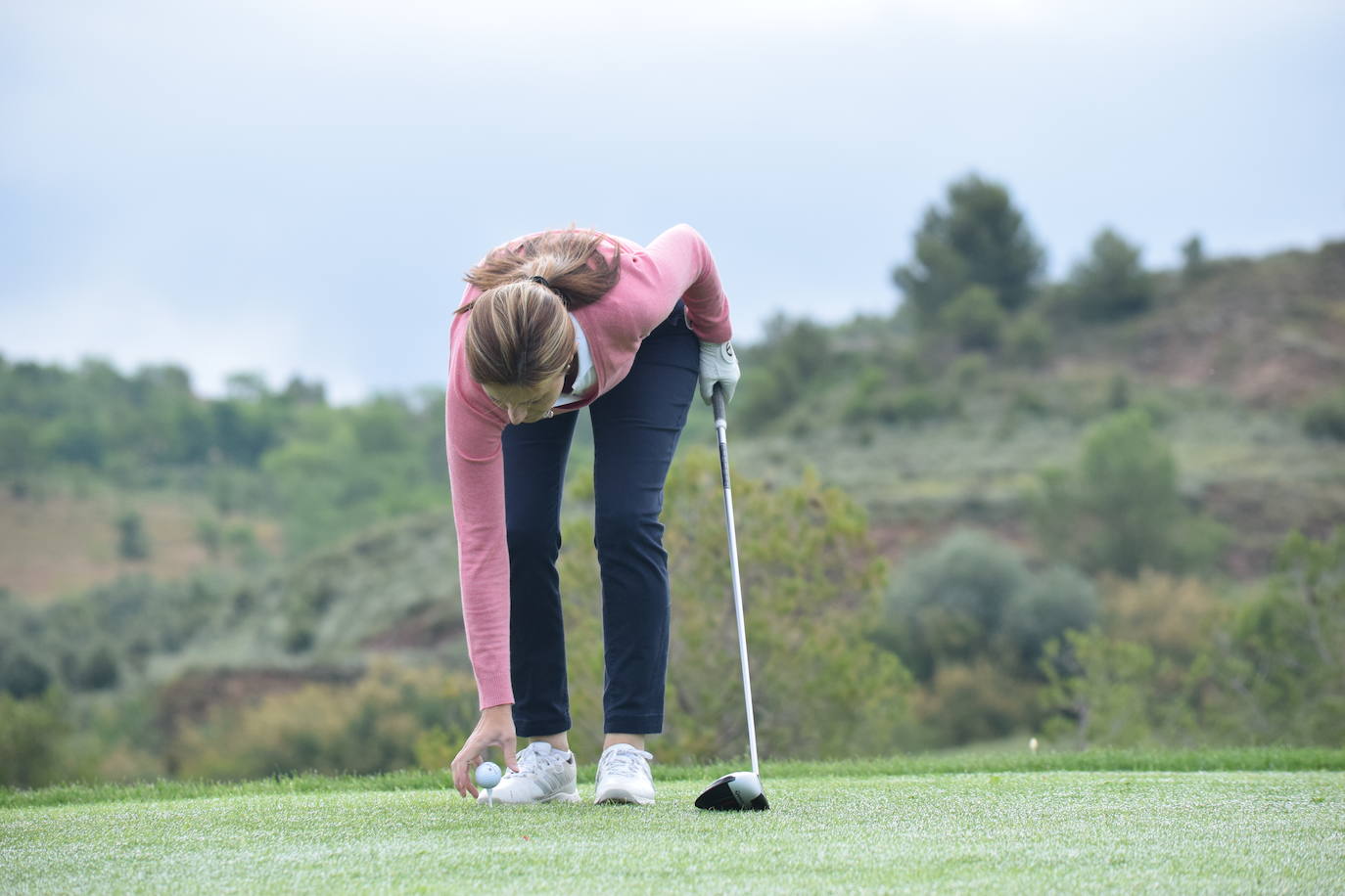 Los participantes en el torneo Bodegas Ontañón de la Liga de Golf y Vino disfrutaron de un gran día de golf en El Campo de Logroño.