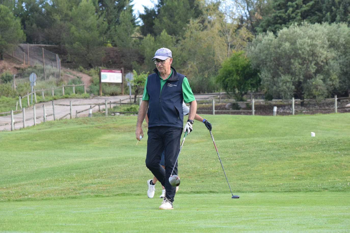 Los participantes en el torneo Bodegas Ontañón de la Liga de Golf y Vino disfrutaron de un gran día de golf en El Campo de Logroño.