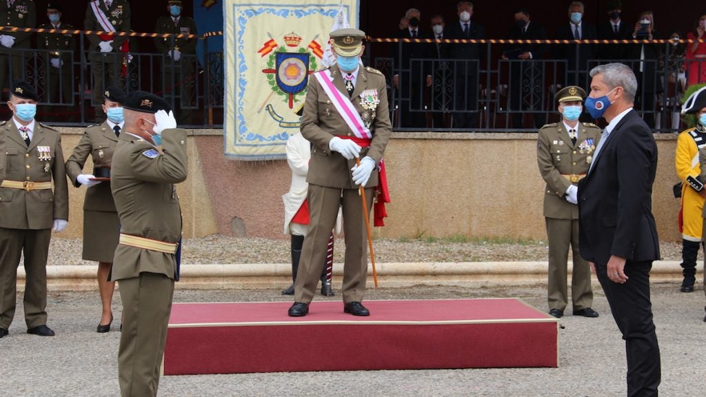 Francisco Javier Arnedo, 'Lancero de honor de España'