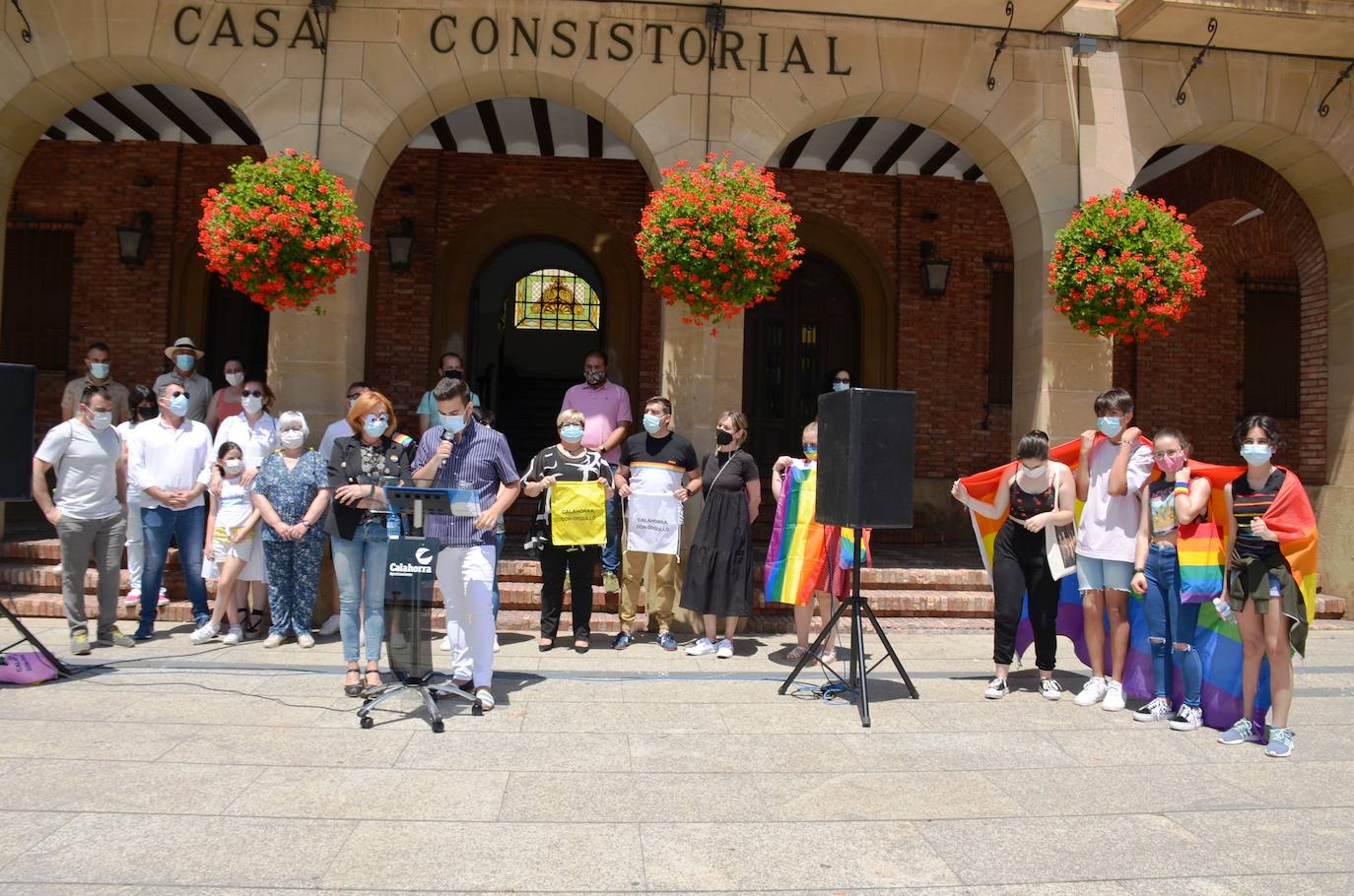 Fotos: ‘Calahorra con orgullo’ se clausura con la lectura de un manifiesto