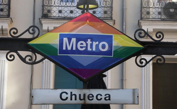 Estación de metro de Chueca.