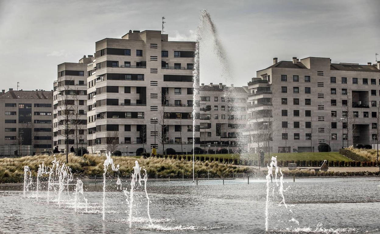 Fuente del parque Felipe VI. 