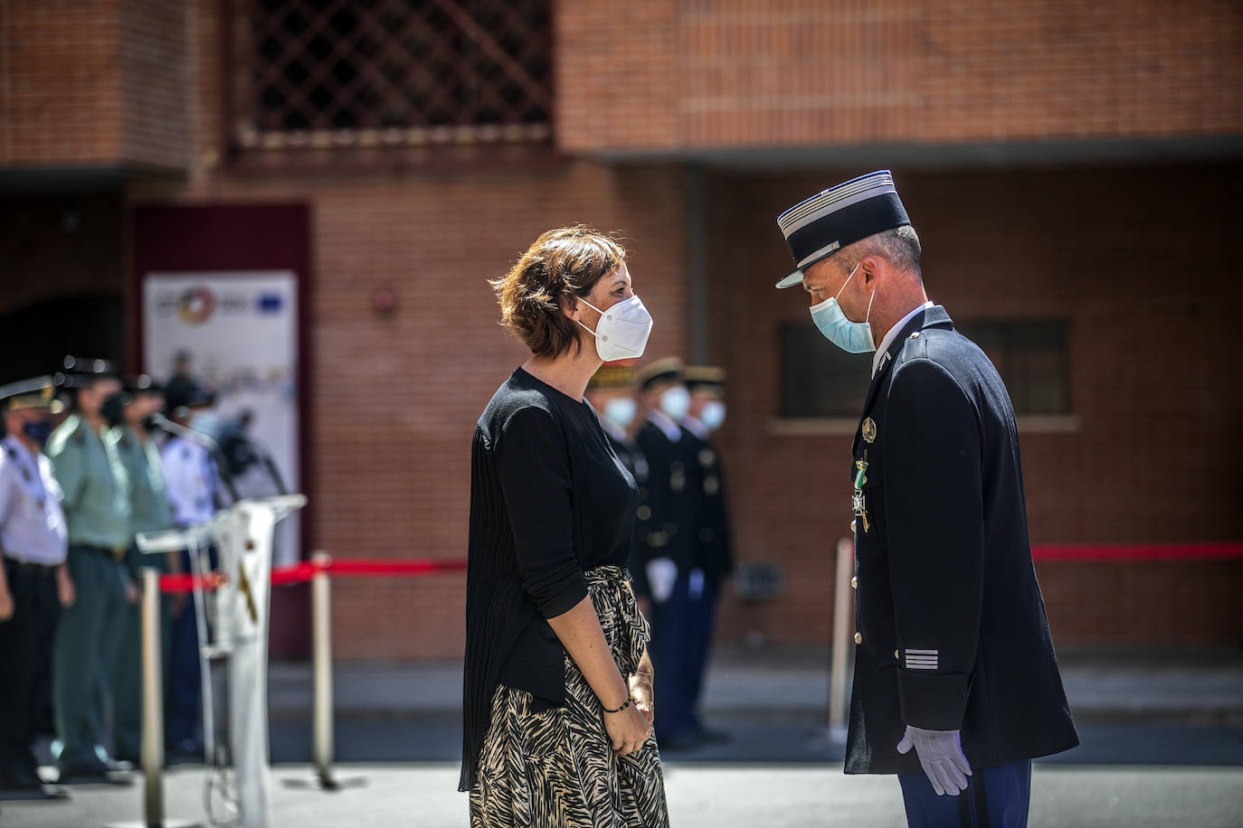 Fotos: Toman posesión los nuevos jefes de la Unidad de Acción Rural y del GAR de la Guardia Civil