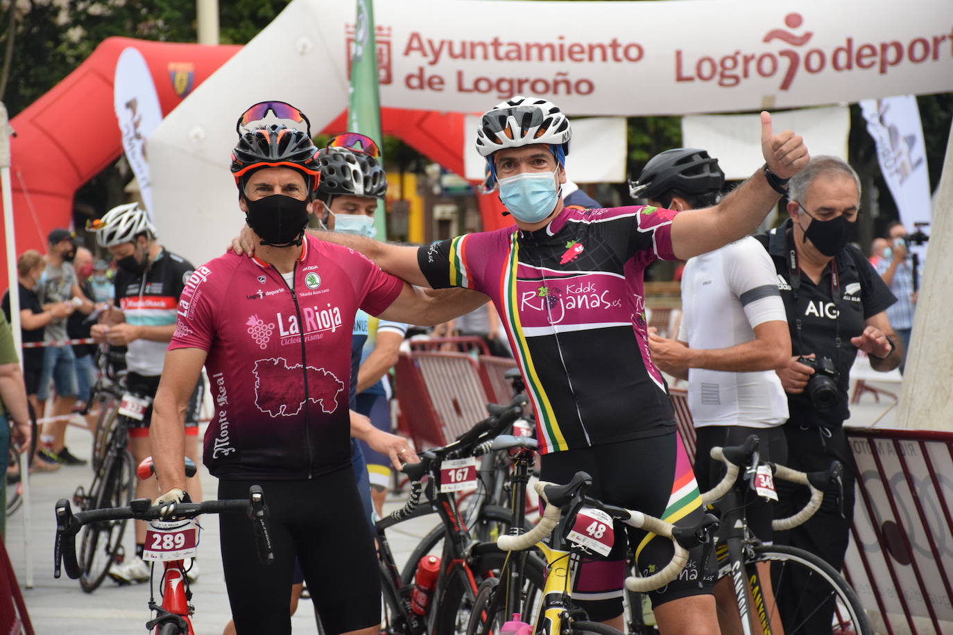 Fotos: La Cicloturista de La Rioja regresa en su cuarta edición con 300 ciclistas