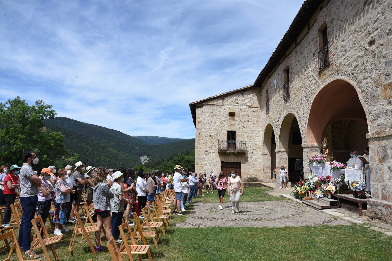 Fotos: Las imágenes de la Caridad Grande de Villoslada de Cameros