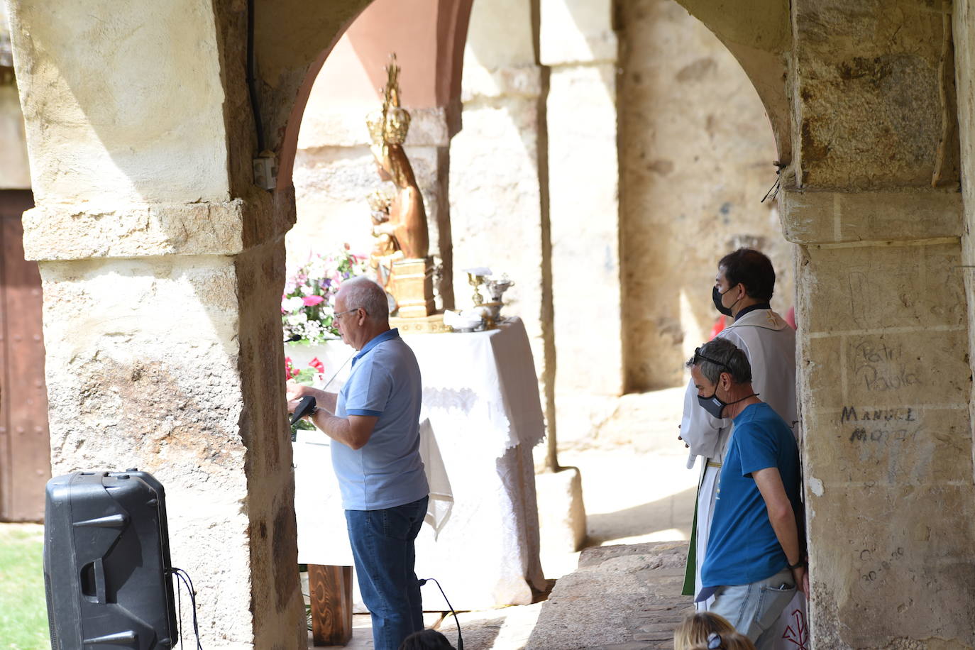 Fotos: Las imágenes de la Caridad Grande de Villoslada de Cameros