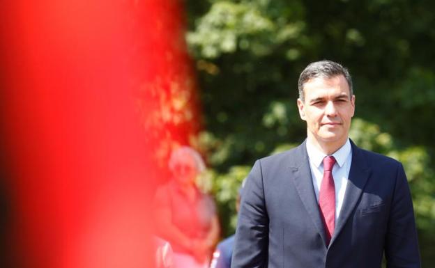 El presidente del Gobierno Pedro Sánchez. 