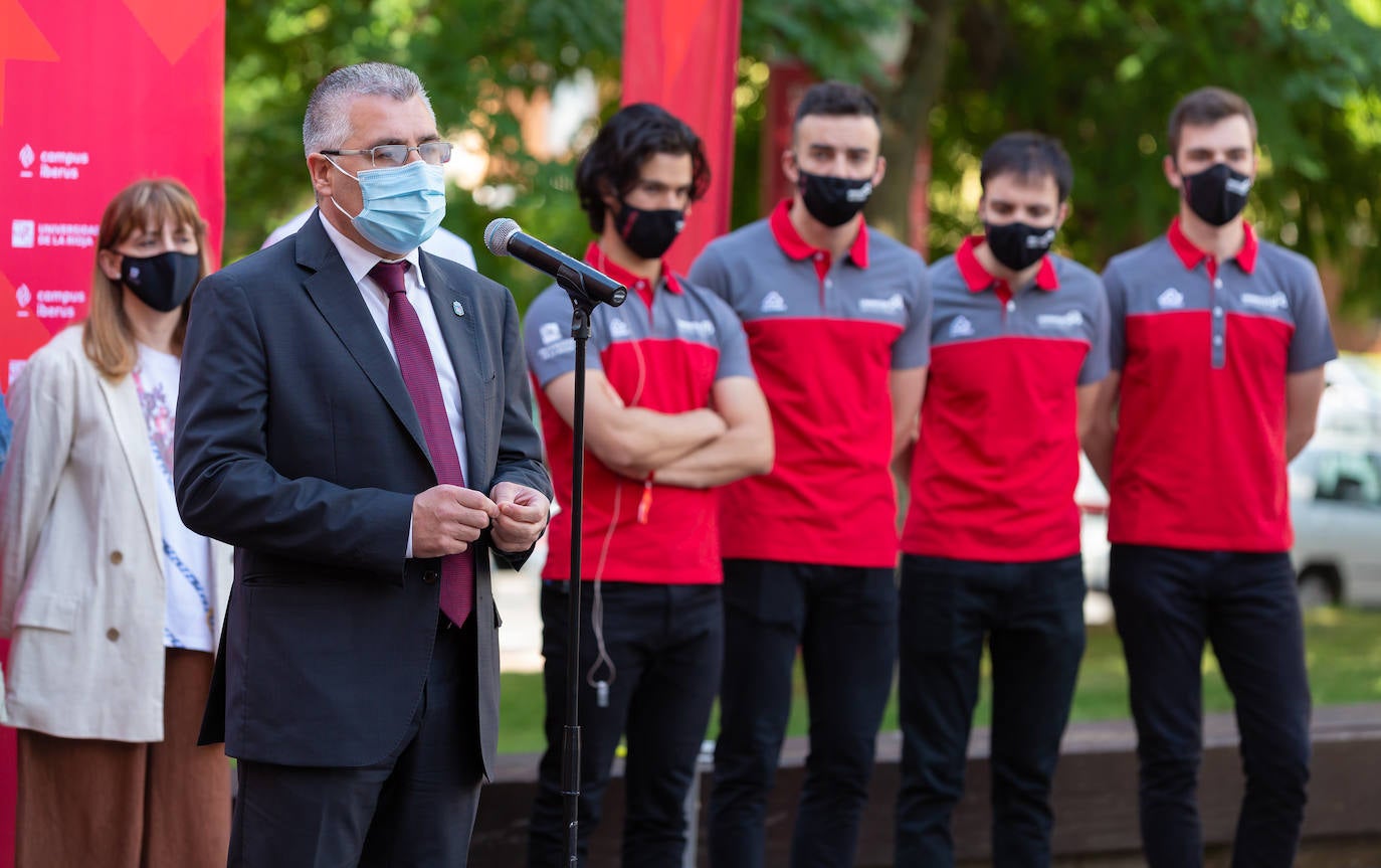 Fotos: La UR presenta la motocicleta que correrá en el Alcañiz