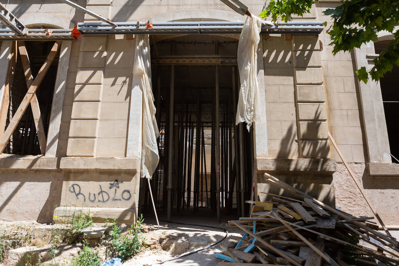 Fotos: Las obras del Sagasta, a punto del acelerón