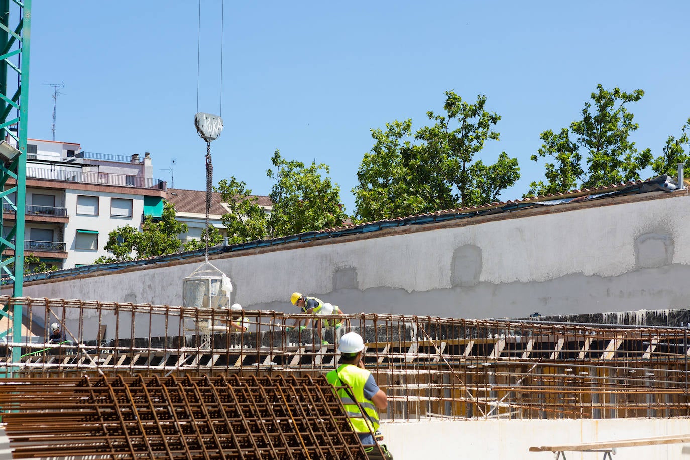 Fotos: Las obras del Sagasta, a punto del acelerón