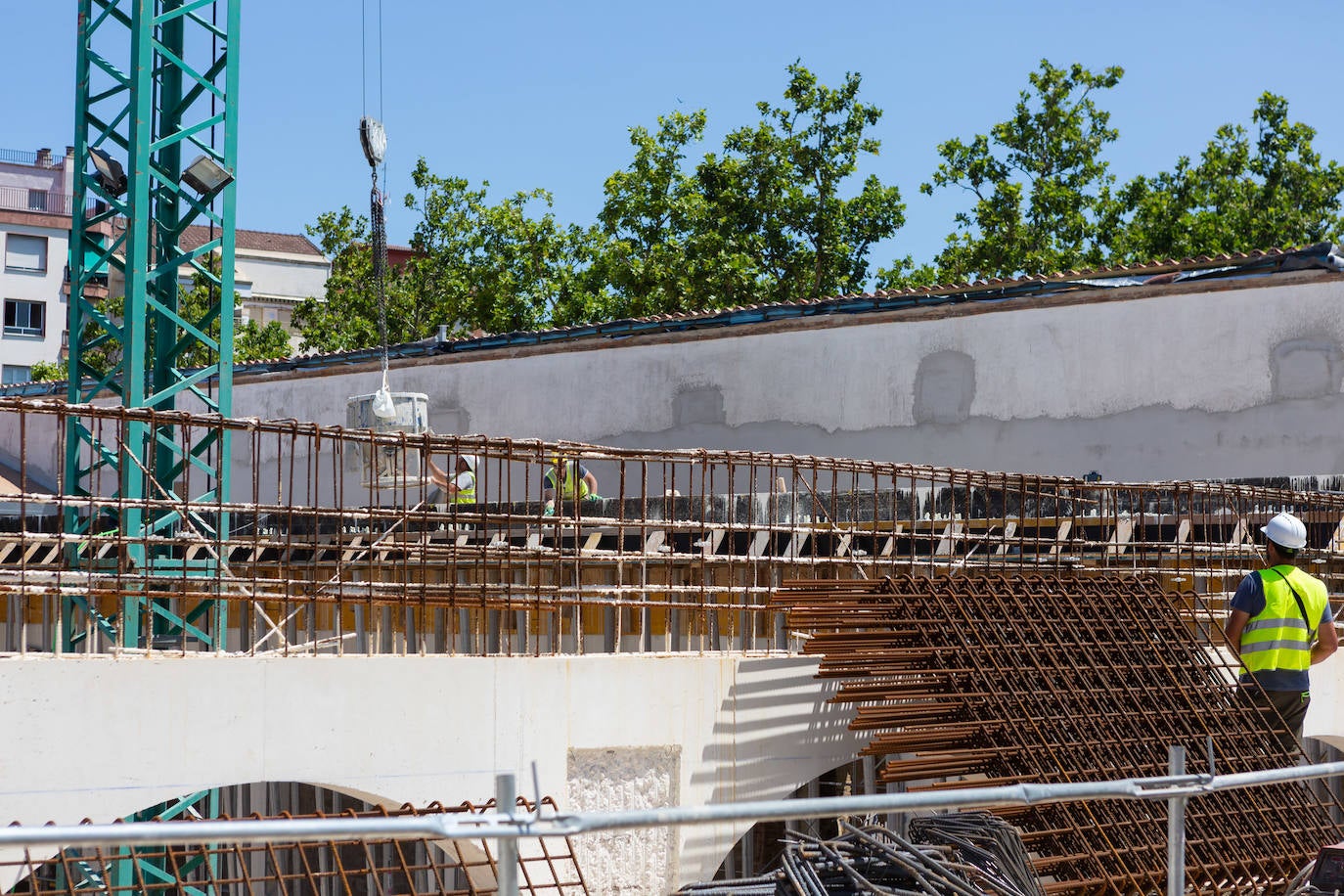 Fotos: Las obras del Sagasta, a punto del acelerón