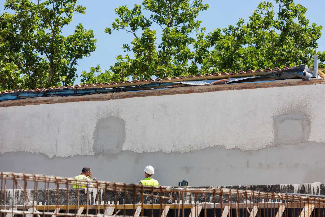 Fotos: Las obras del Sagasta, a punto del acelerón