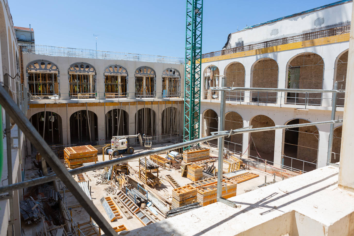 Fotos: Las obras del Sagasta, a punto del acelerón