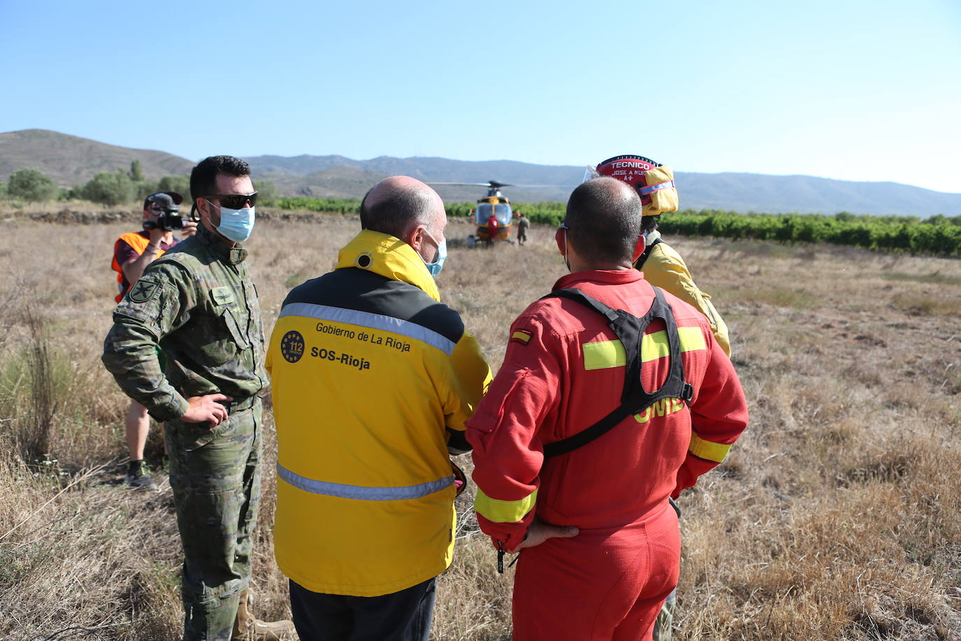 Fotos: La lucha contra el fuego, también el lunes