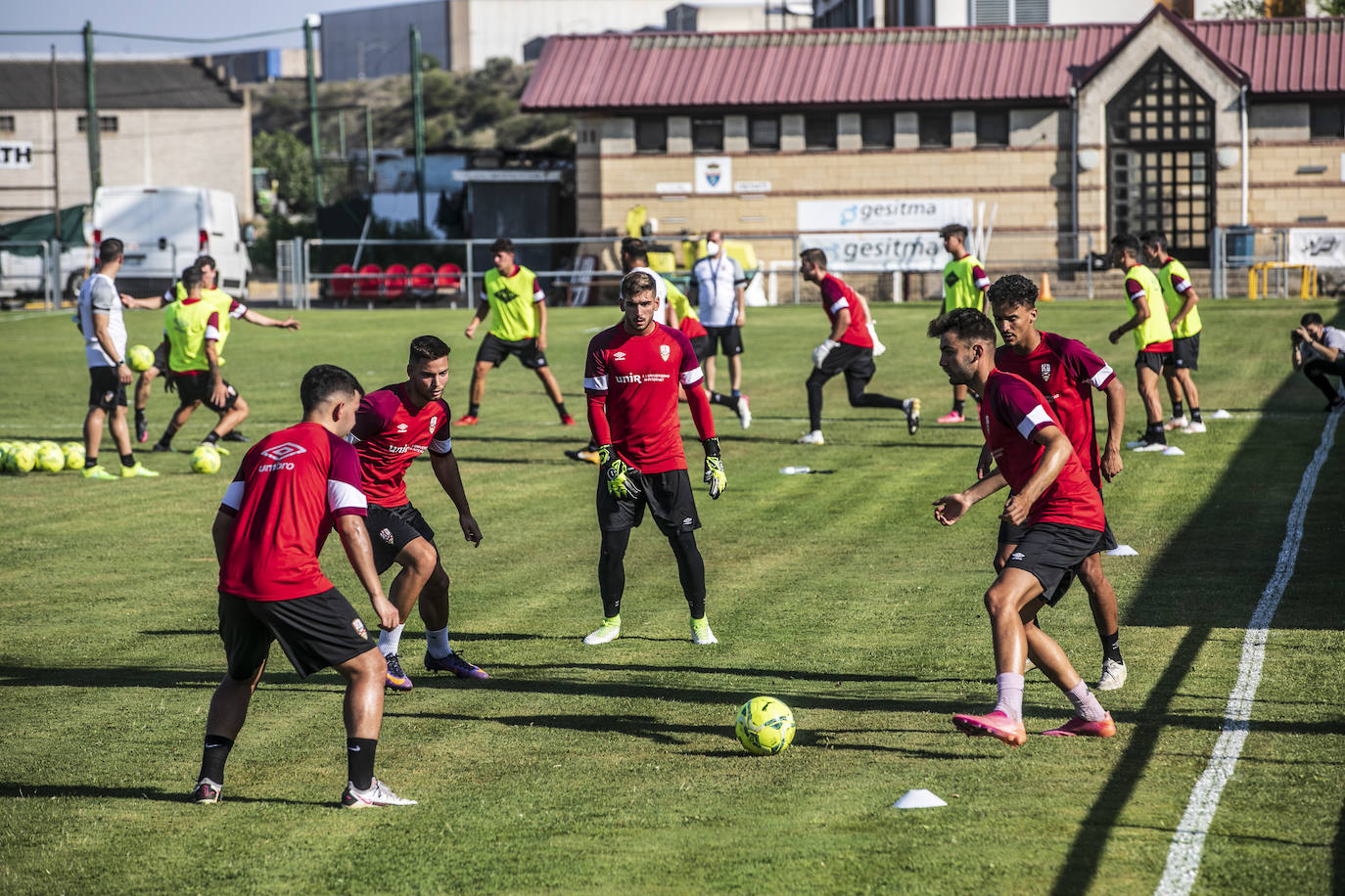 Fotos: Arranca la pretemporada de la UD Logroñés