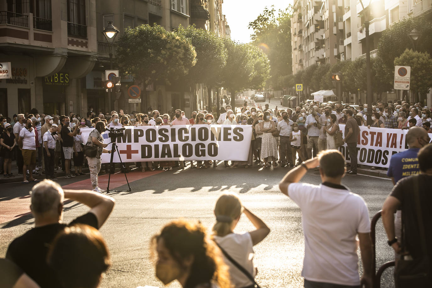 Fotos: Concentración en contra de &#039;Calles Abiertas&#039;