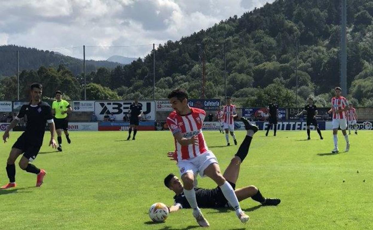 La UD Logroñés comienza con empate en Amorebieta