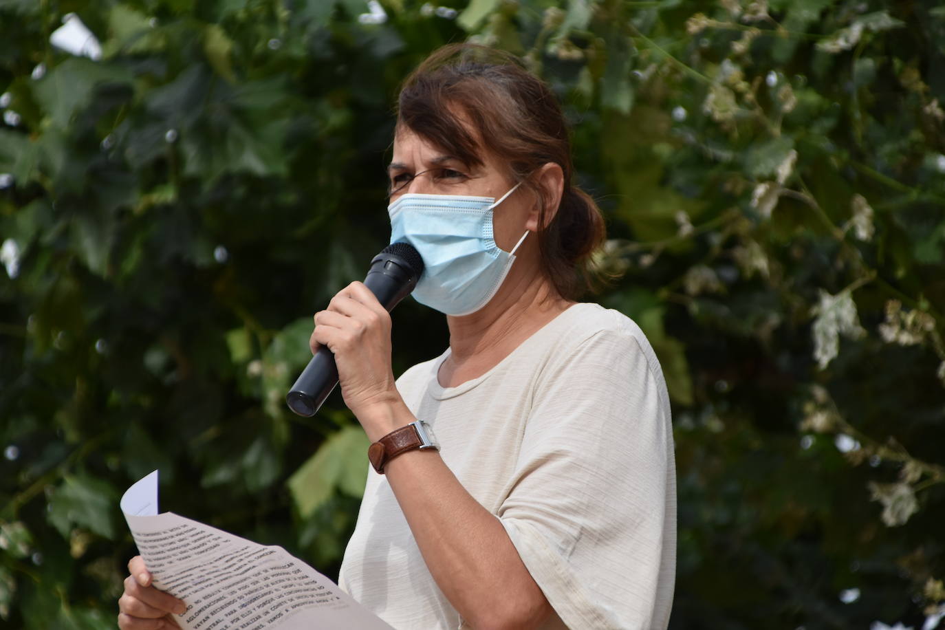 Fotos: Los cerveranos se ponen el pañuelo rojo