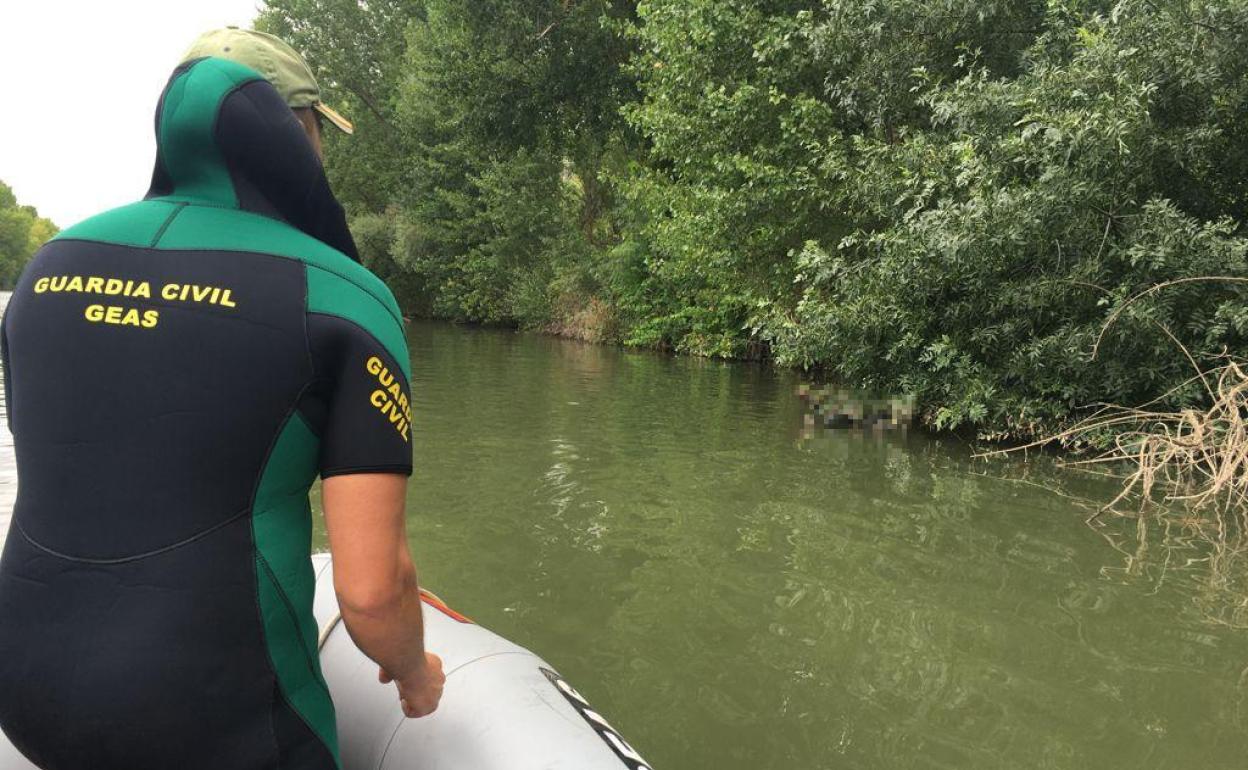 Los Geas de la Guardia Civil han localizado el cuerpo. 