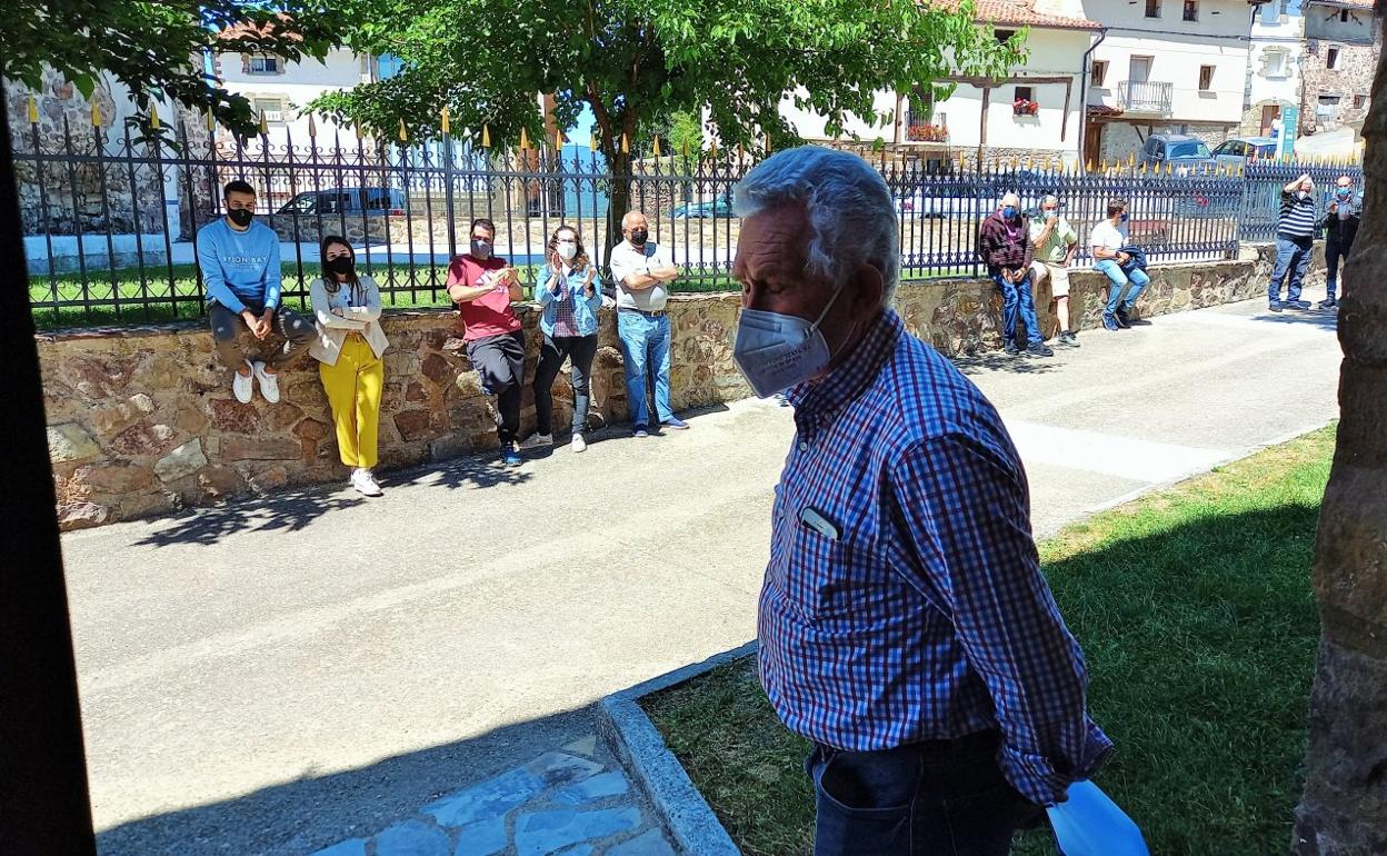 Alberto Muro, alcalde independiente de Almarza que forma parte del Grupo Municipal del PP. 