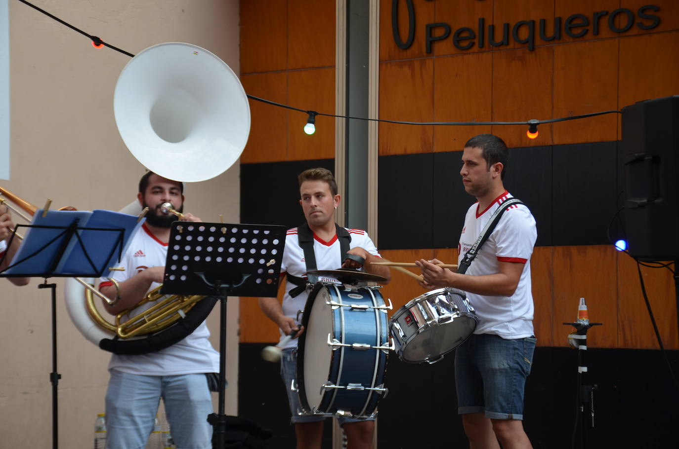 Fotos: Concierto de la charanga &#039;Kamikaze&#039; en Calahorra