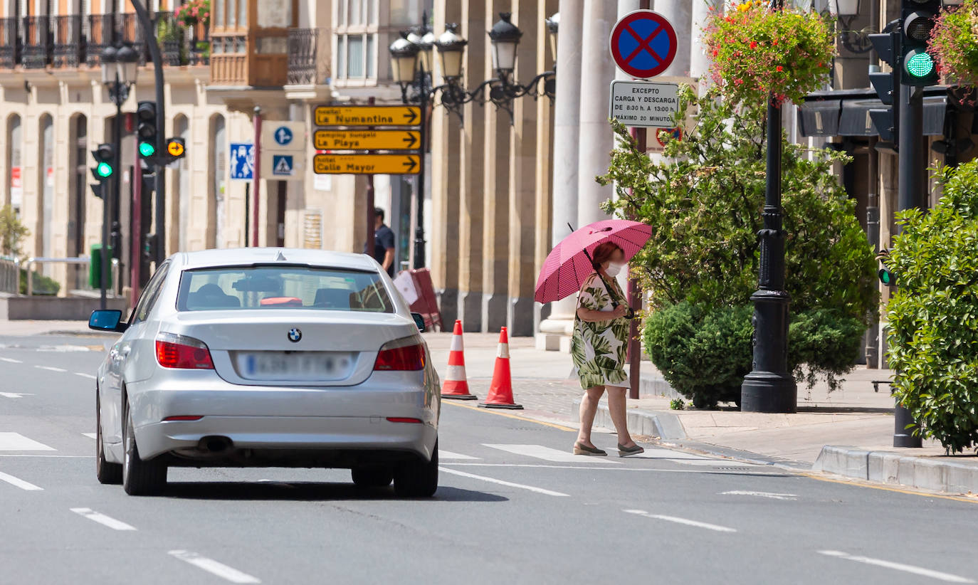 Fotos: La temperatura sube en la La Rioja, a la espera de los tres días más sofocantes del verano