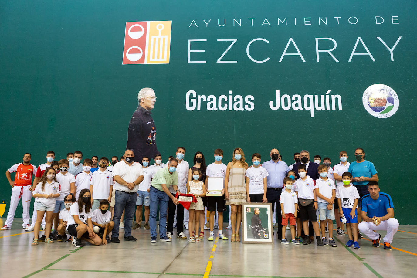 Fotos: Ezcaray y el mundo de la pelota homenajean al desaparecido Joaquín Plaza con un festival