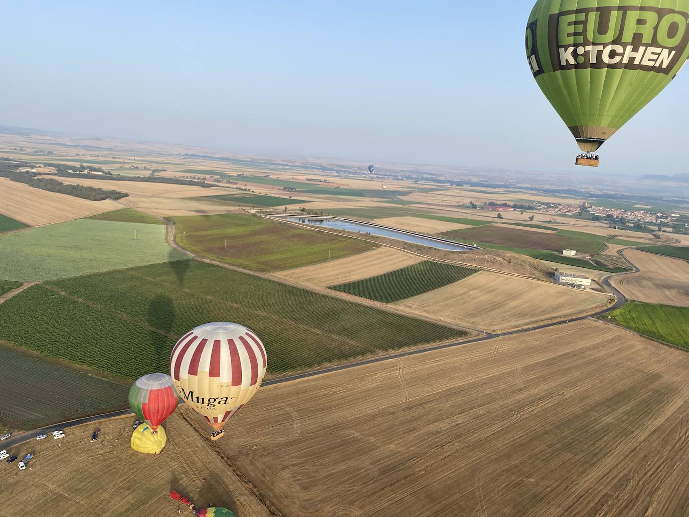 Haro acoge el Campeonato Nacional de Aerostación y la Regata Internacional 'Haro, Capital del Rioja' 