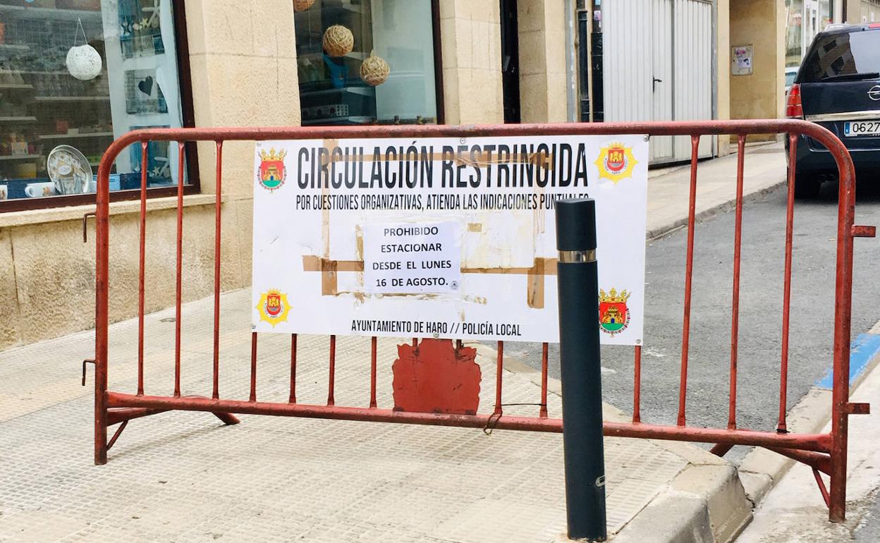 Haro pone en marcha mañana martes los trabajos de mejora de la calle La Ventilla, que conllevan cortes de tráfico