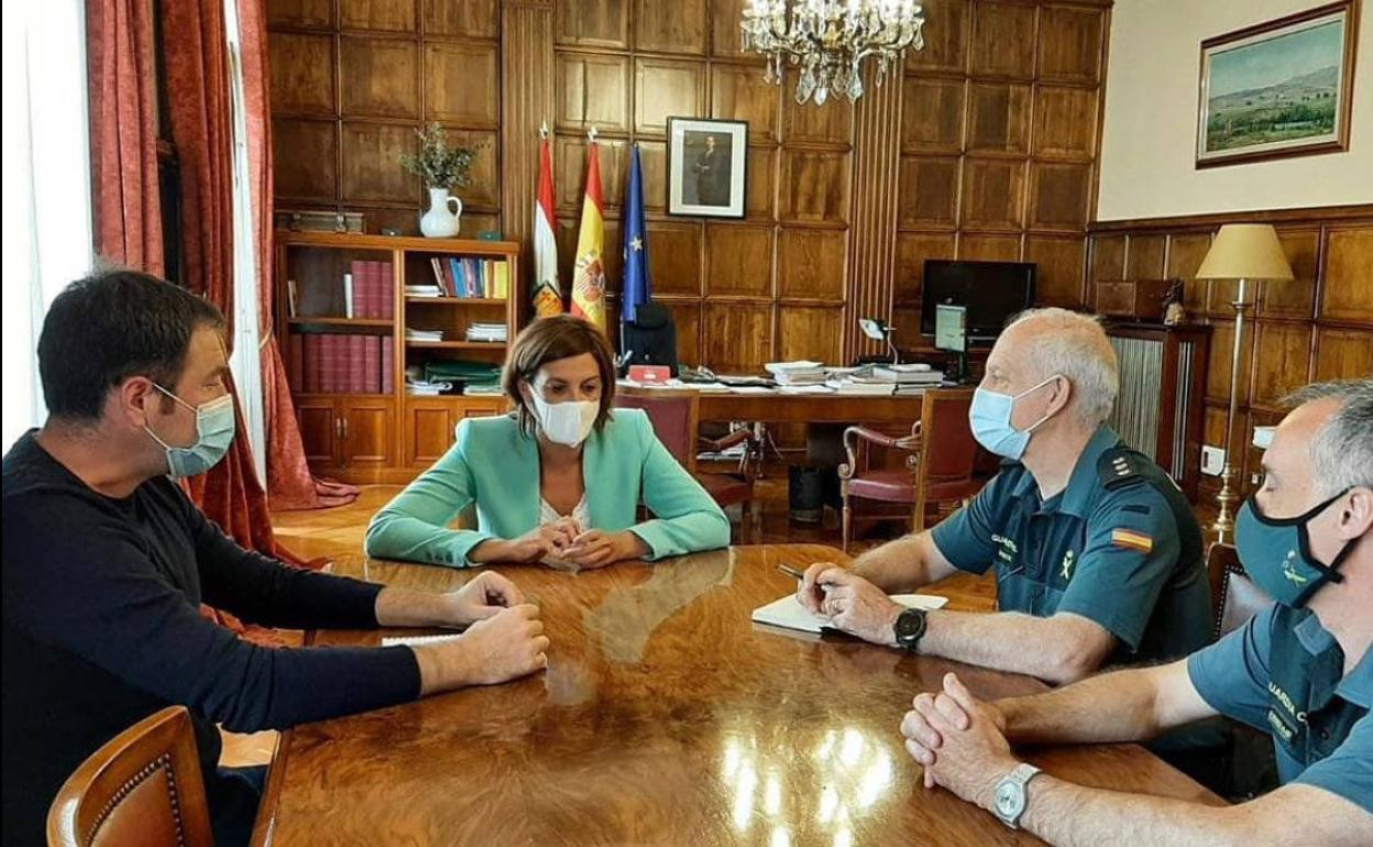 La Guardia Civil reforzará su presencia en Ezcaray el resto del verano para prevenir hechos vandálicos