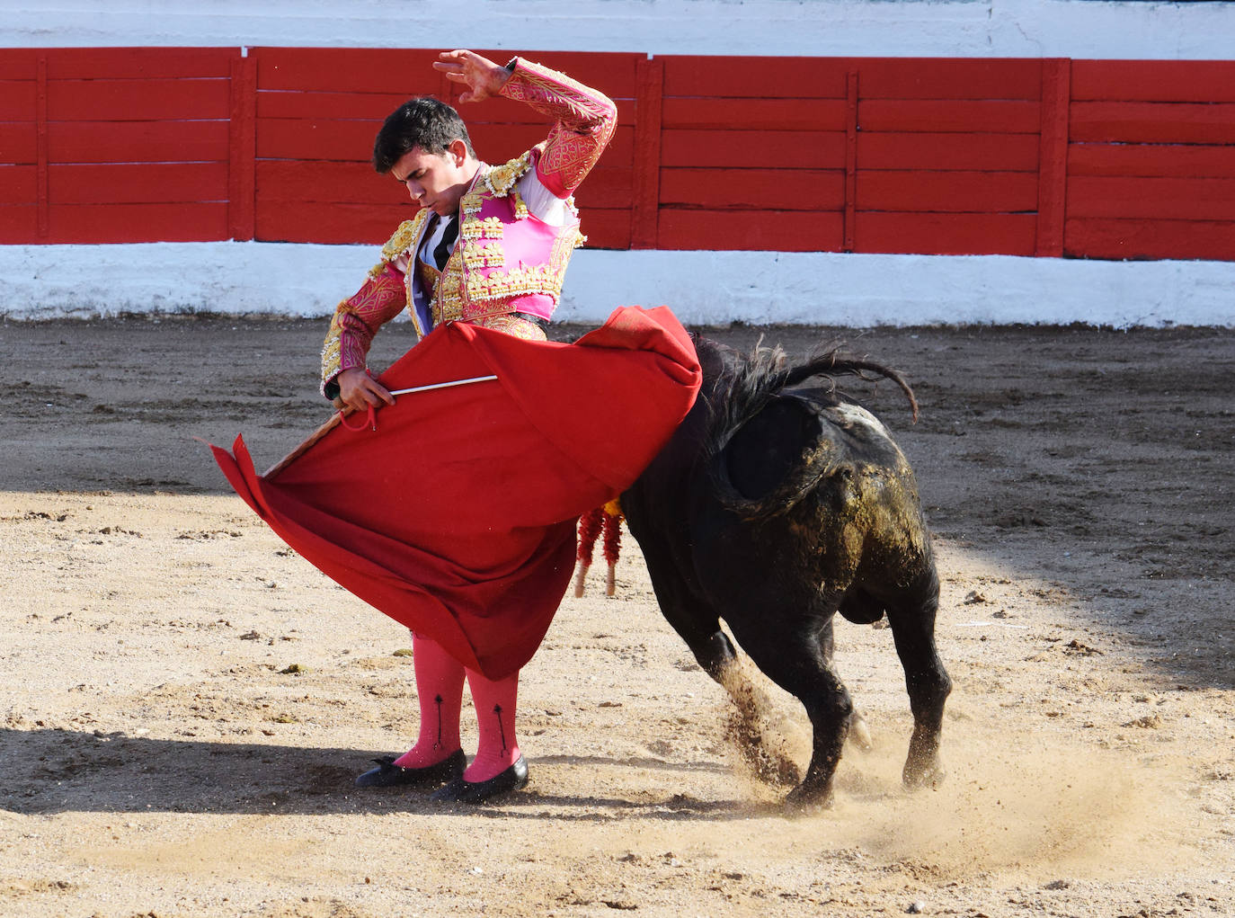 Cid de María cortó una oreja al segundo