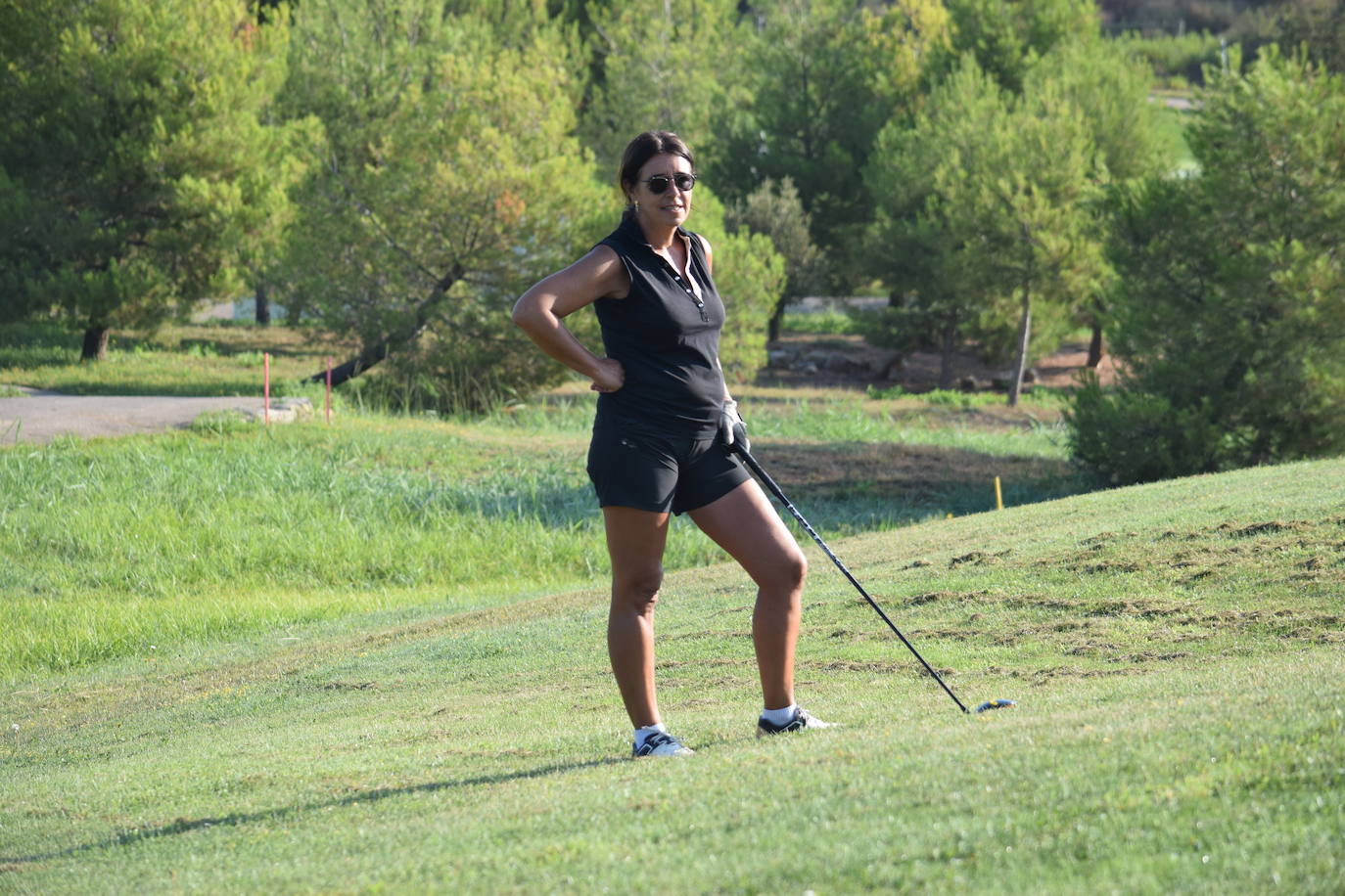 Los participantes en el torneo de patrocinadores de la Liga de Golf y Vino disfrutaron de un gran día de golf en El Campo de Logroño. 