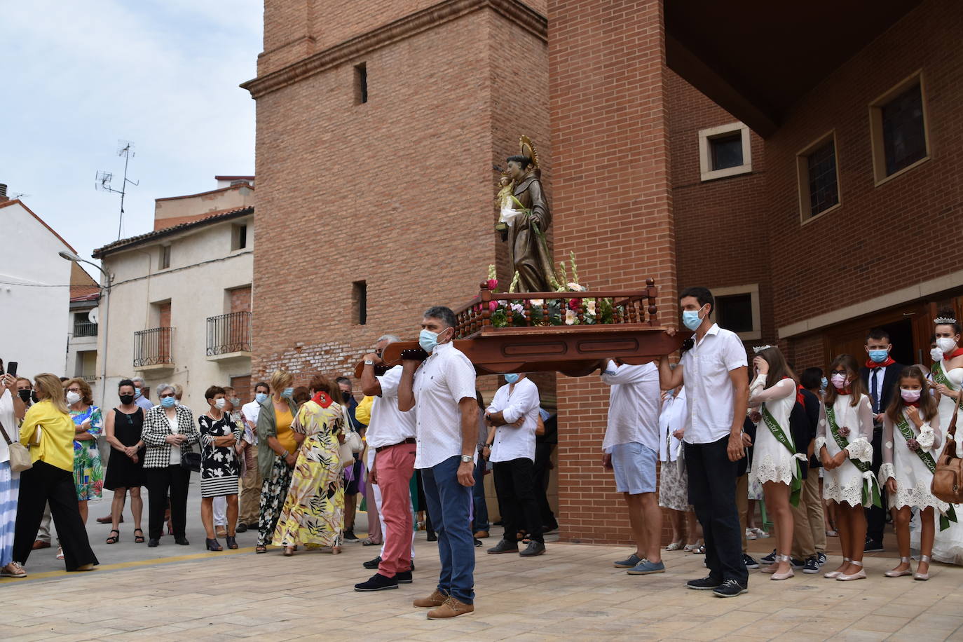 Fotos: Procesión de San Antonio de Padua en Pradejón