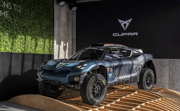 CUPRA Tavascan Extreme E Concept, fabricado con fibras de lino