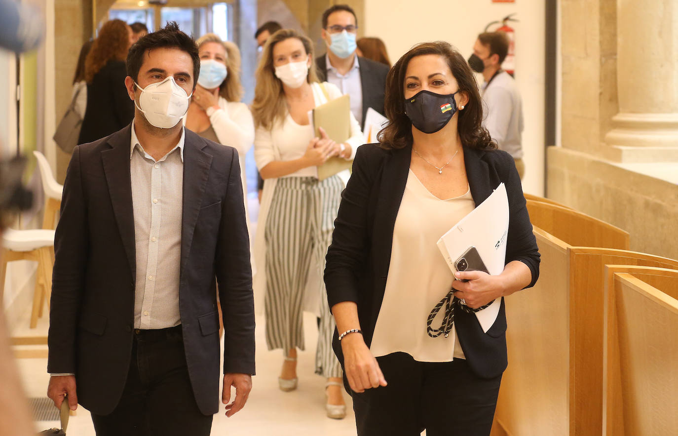 Fotos: El pleno del Parlamento, en imágenes