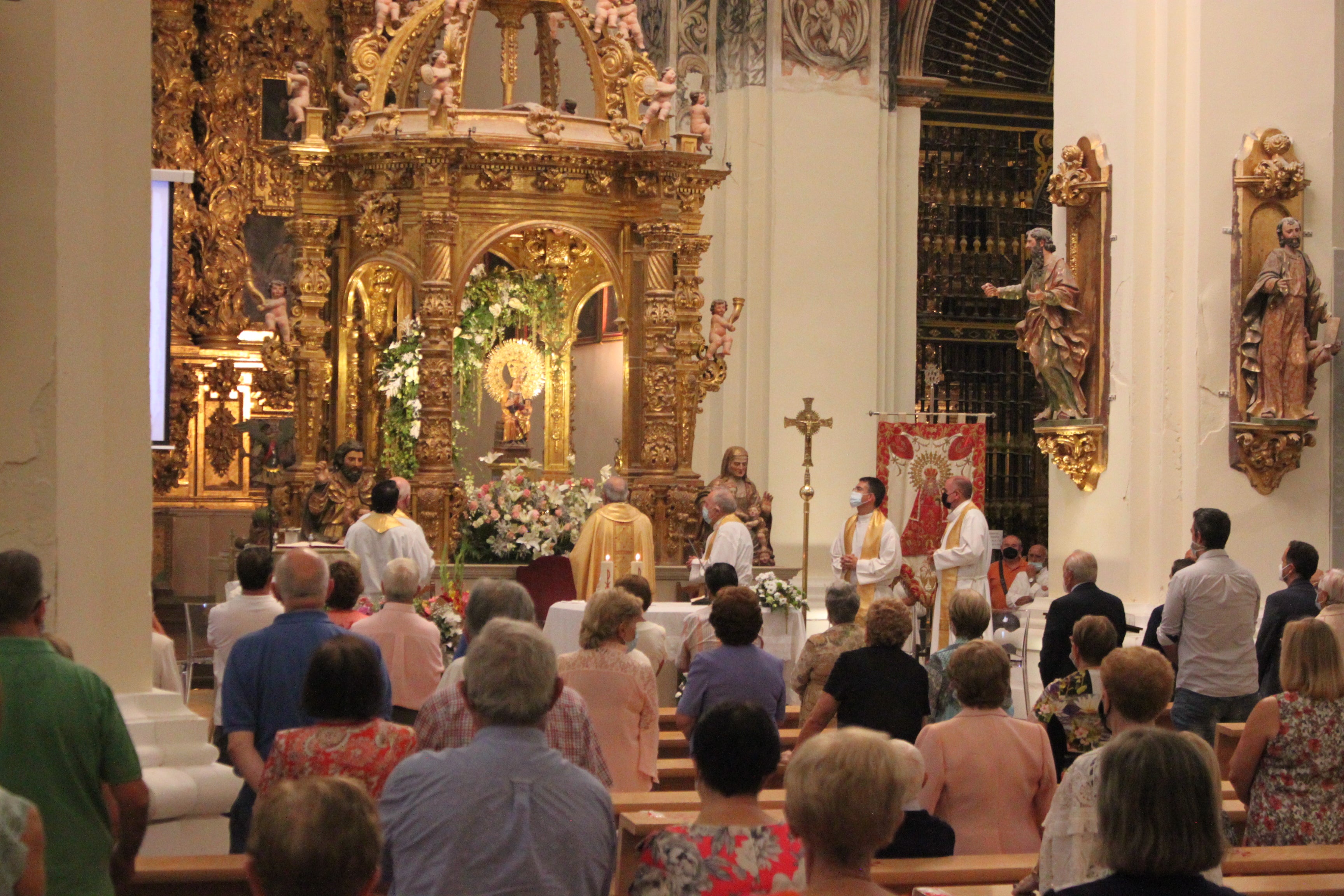 Fotos: Devoción a la patrona en Alfaro con limitaciones y sin Aurora