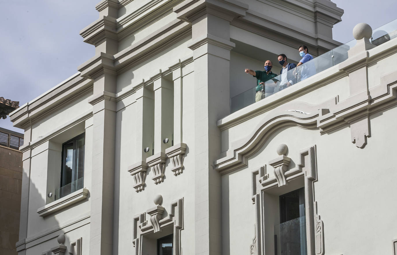 Fotos: Visita a las obras del hotel Aurea Palacio de Correos que abrirá en otoño