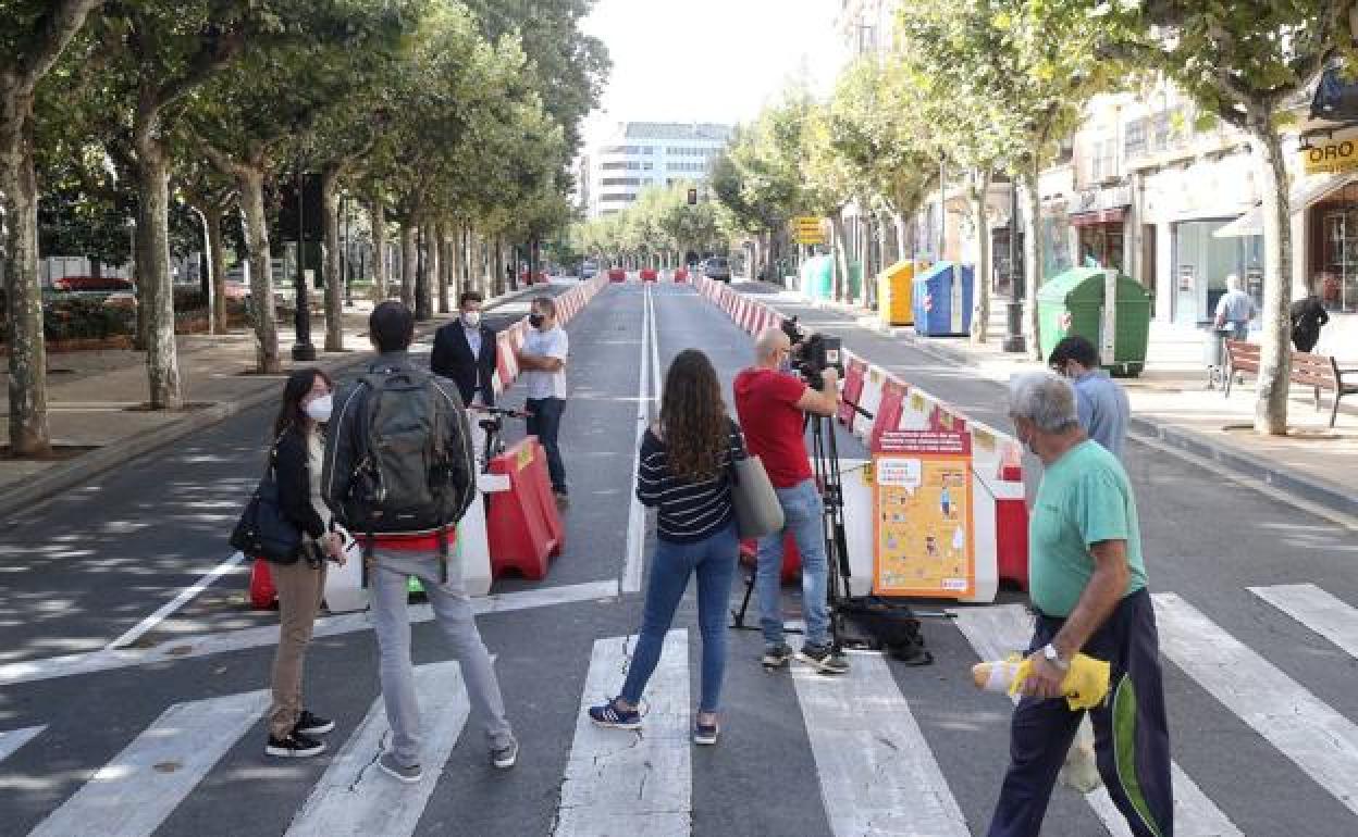 Muro de Cervantes y Muro del Carmen, sin coches una semana