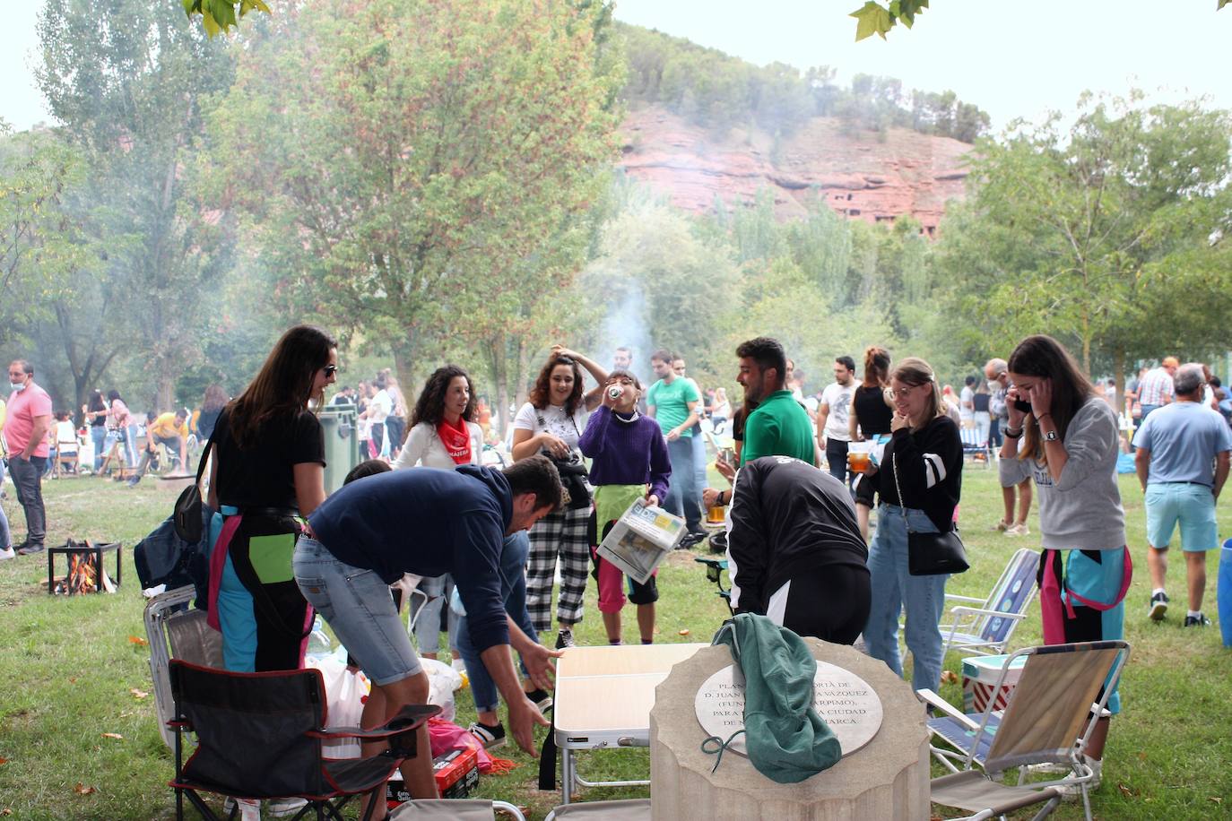 Un total de 52 cuadrillas han participado en la actividad, encuadrada en el último día de fiestas en Nájera
