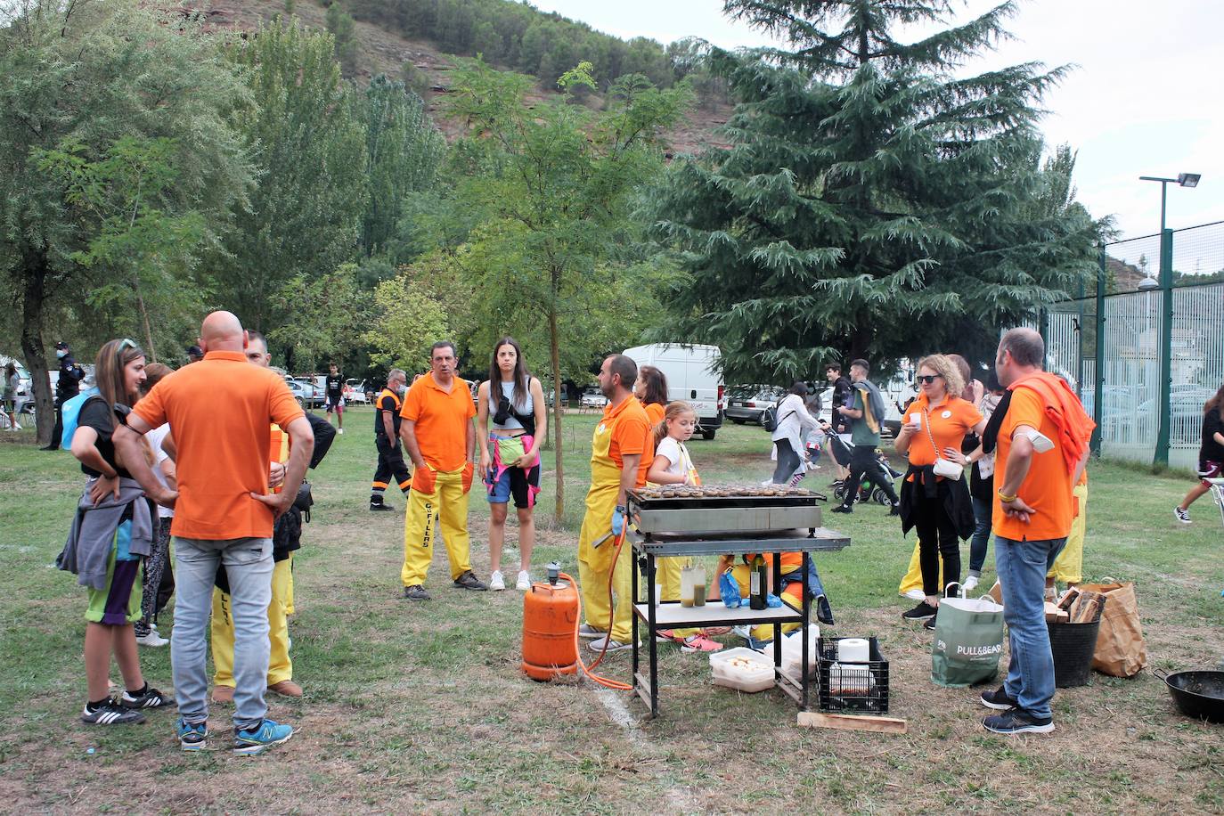Un total de 52 cuadrillas han participado en la actividad, encuadrada en el último día de fiestas en Nájera