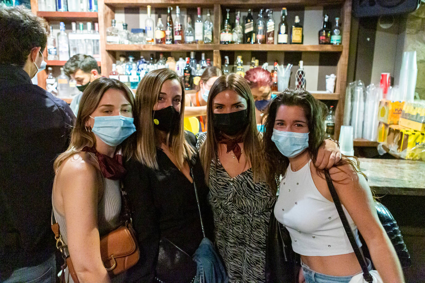 Los jóvenes se trasladaron desde el Casco Antiguo de la ciudad hasta el parque de la capital riojana