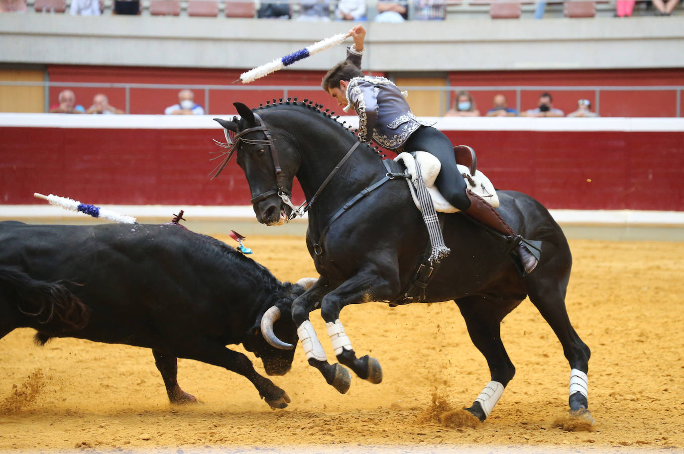 Guillermo Hermoso de Mendoza ha sido el gran triunfador de la tarde al cortar tres orejas