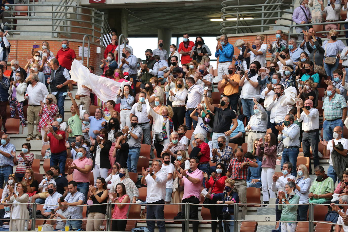 Guillermo Hermoso de Mendoza ha sido el gran triunfador de la tarde al cortar tres orejas