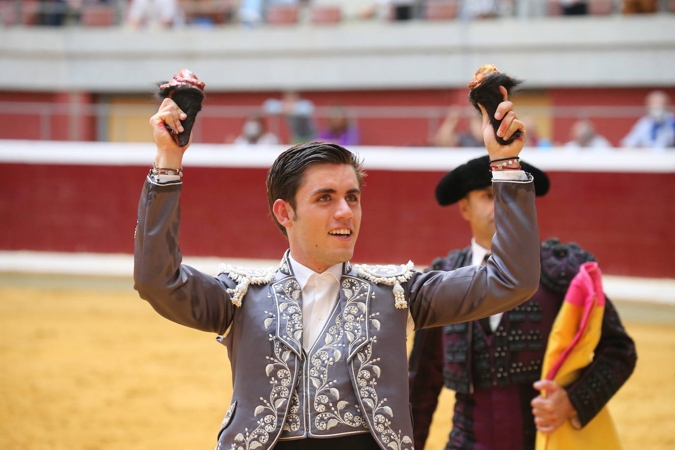 Guillermo Hermoso de Mendoza ha sido el gran triunfador de la tarde al cortar tres orejas