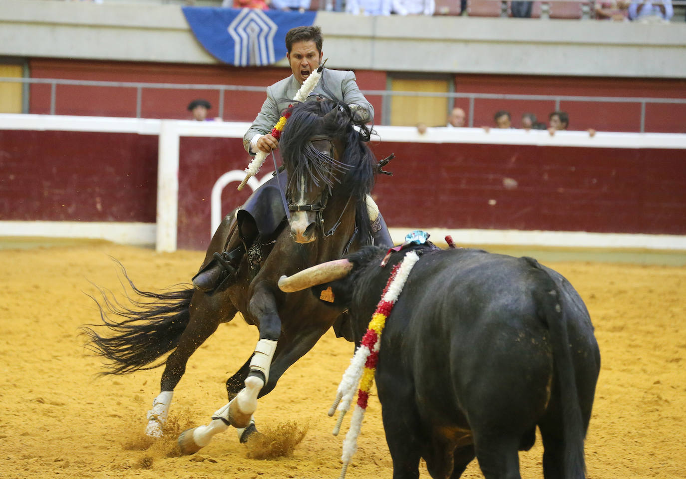 Guillermo Hermoso de Mendoza ha sido el gran triunfador de la tarde al cortar tres orejas