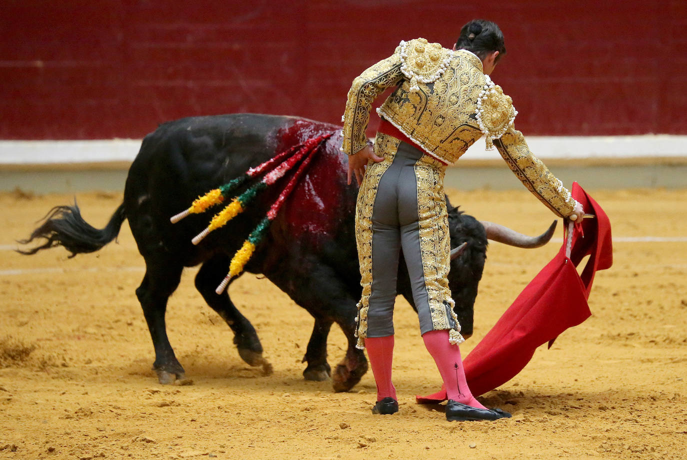 Antonio Ferrera ha cortado una oreja en el mano a mano con un Diego Urdiales que no ha tenido suerte con su lote