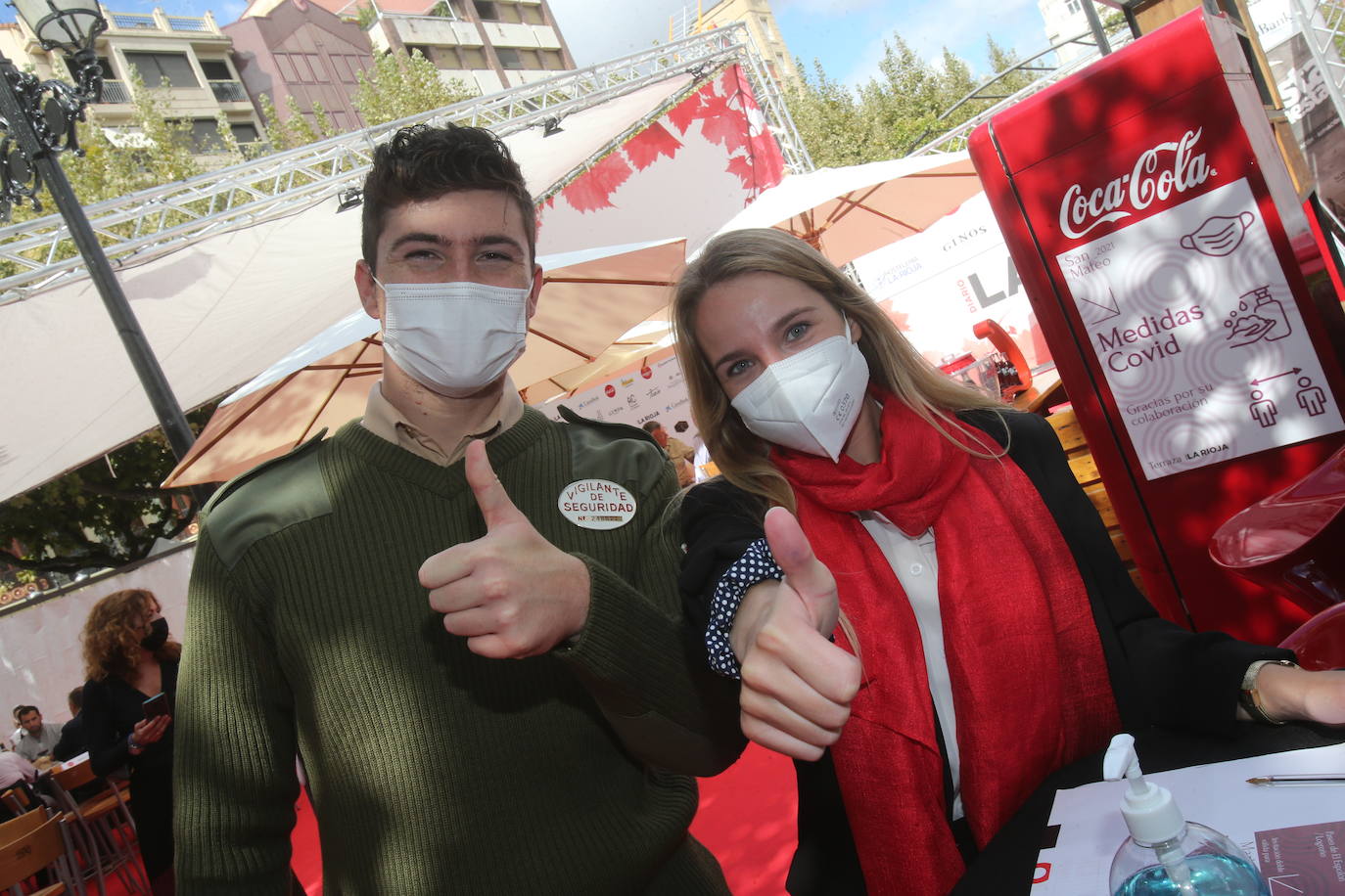 Buen ambiente de nuevo en el enclave de El Espolón en una jornada protagonizada por Delicious Gastronomía y los vinos de Marqués de Riscal