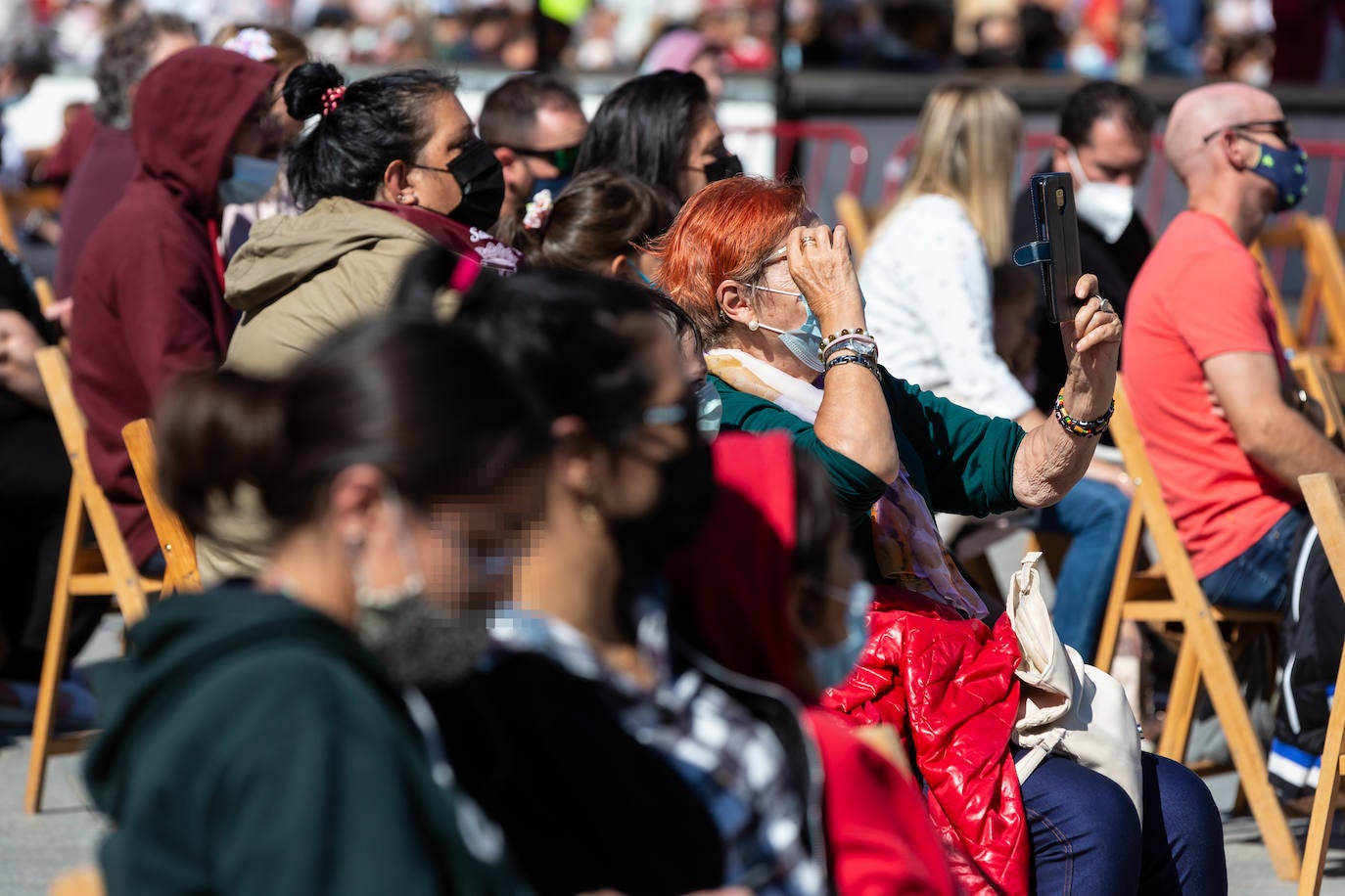 Fotos: Los Gigantes y cabezudos reaparecen en Logroño